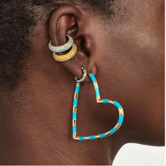 Bohemian Crystal Ear Cuff Earring - Picture 6 of 16